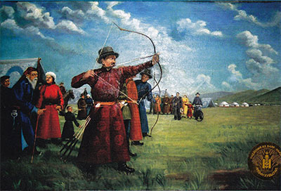 mongolia naadam archery 